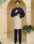 BAJU MELAYU ANDRE (NAVY BLUE)